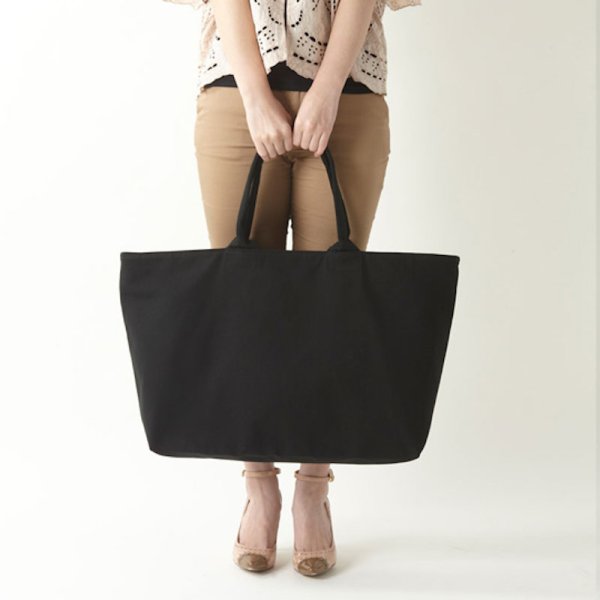 画像3: ヘビーキャンバス ジップトートバッグ [1515] United Athle-ユナイテッドアスレ (3)