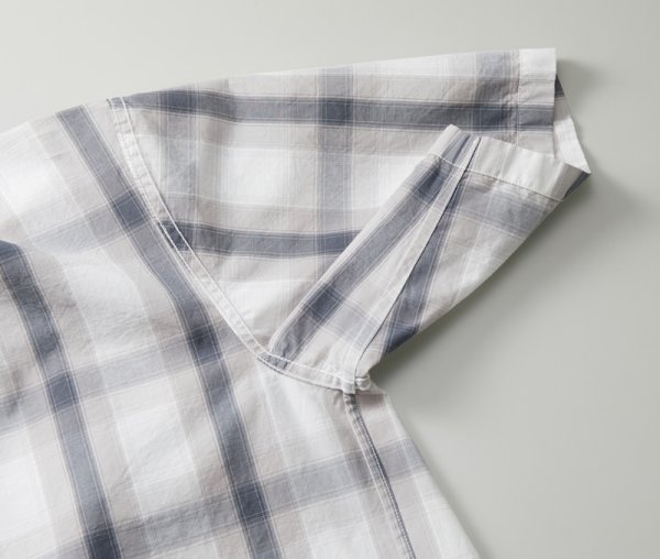 画像8: コットンチェック オープンカラー ショートスリーブシャツ [1693] United Athle-ユナイテッドアスレ (8)