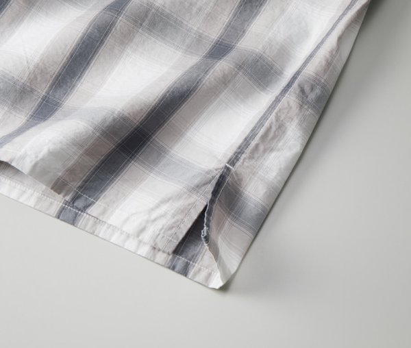 画像9: コットンチェック オープンカラー ショートスリーブシャツ [1693] United Athle-ユナイテッドアスレ (9)