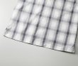 裾はボックスシルエット、一本針始末