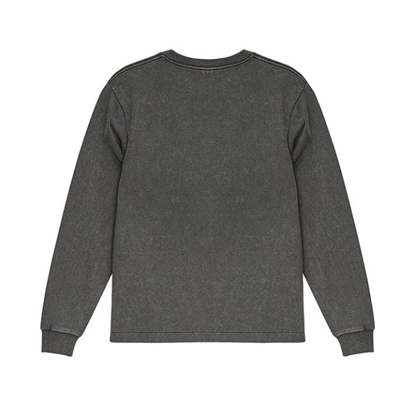 画像8: 6.2oz オープンエンド フェードウォッシュ 長袖Tシャツ [4231] United Athle-ユナイテッドアスレ (8)