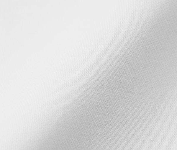 表地は天竺のダブルフェイス編みの為、コットンのナチュラルな風合い