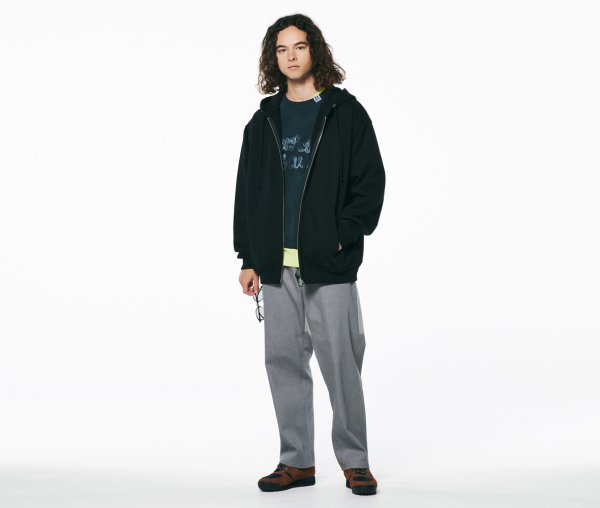 画像2: 15.0oz オープンエンド マグナムウェイト ジップパーカ [5797] United Athle-ユナイテッドアスレ (2)