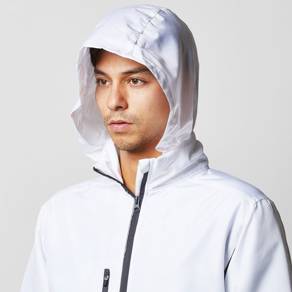 画像7: マイクロリップストップ フードインジャケット(裏フリース)  [7069] United Athle-ユナイテッドアスレ (7)