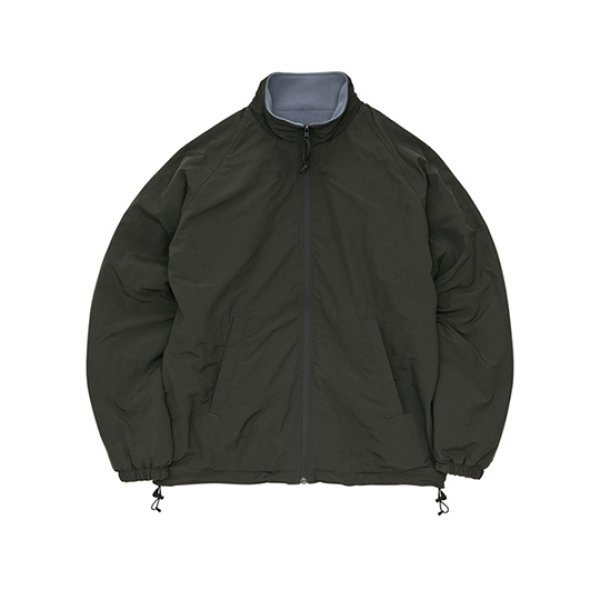 画像2: シェル フリース リバーシブル スタンド ジャケット  [7493] United Athle-ユナイテッドアスレ (2)