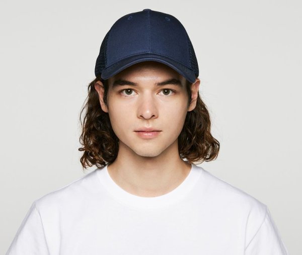 画像3: コットンツイル メッシュキャップ [9680] United Athle-ユナイテッドアスレ (3)