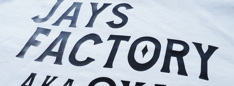 オリジナル刺繍&プリント ジェイズファクトリー オリジナル刺繍&プリント ジェイズファクトリー